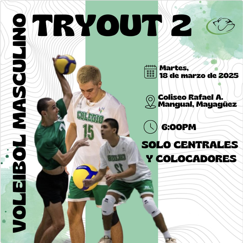 UPRM Voleibol Masculino Tryout 2